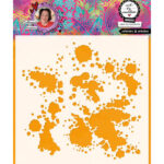 ABM Sjabloon – Splatters & Splashes Art by Marlene nr. 404
