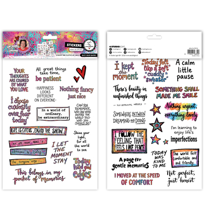 ABM Stickervellen – Just Some Quotes Art by Marlene nr. 85
