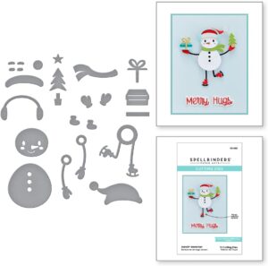 **-50%** Snijmal Dancin' Snowman -  Spellbinders