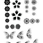 Elizabeth Crafts Clear Stamp Flower Centers 3