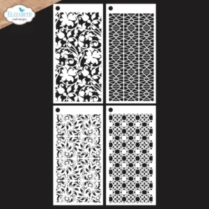 **-40%** Remember Moments Journal Stencils 7 (4pcs) (S056)