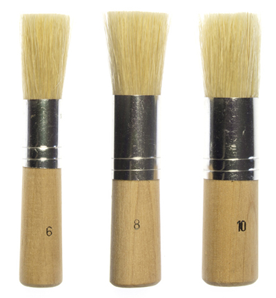 Tamponeerkwast Kangaro set van 3 stuks
