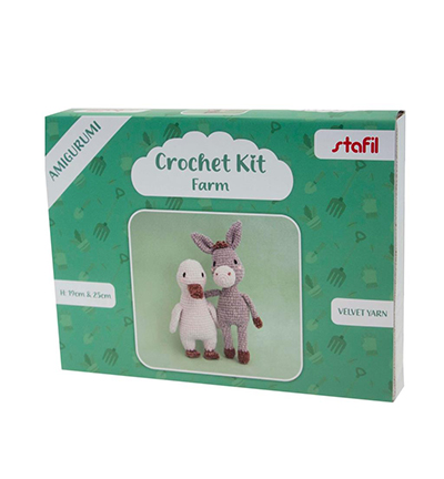 Amigurumi Kit Velvie, Farm