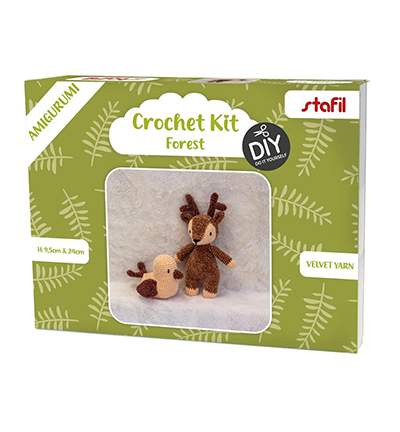 Amigurumi Kit Velvie, Forest