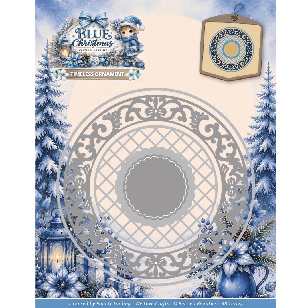 Dies – Berries Beauties – Blue Christmas – Timeless Ornament
