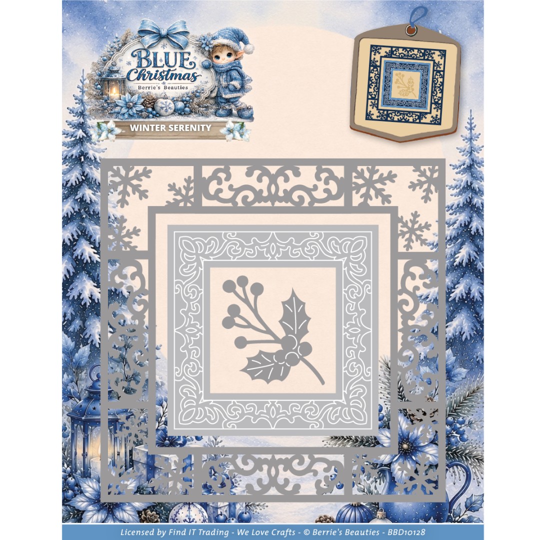 Dies – Berries Beauties – Blue Christmas – Winter Serenity