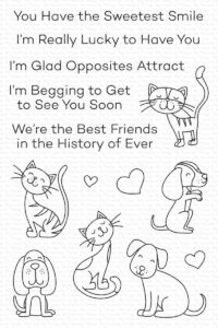 **-50%** Clear Stamps Begging to see you soon - My Favourite Things