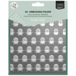 Vaessen Creative • Embossing Folder by Carla Creates Penguins 15x15cm