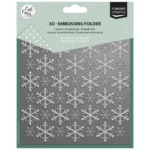 Vaessen Creative • Embossing Folder by Carla Creates Ice Stars 15x15cm