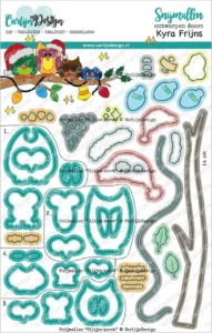 **-40%** Carlijn Design - Uiltjes snijmallen - CDSN-0239