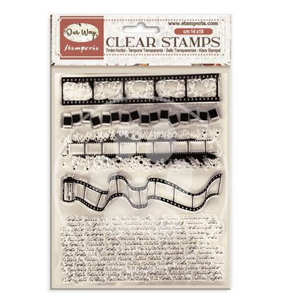 Our Way – Decorative Acrylic stamp 14×18 design for Art and Craft