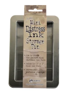 Distress Pad Storage Tin - 1'x 1'mini Pads (leeg) - Tim Holtz - Ranger