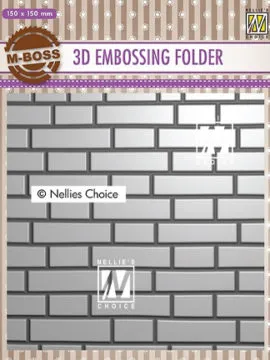 Embosfolder  Brick wall – Nellie Snellen