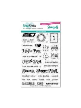 Clear stempel Leuke Post – Carlijn Design