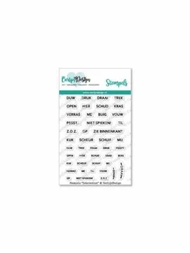 Clear stempel Interacties – Carlijn Design