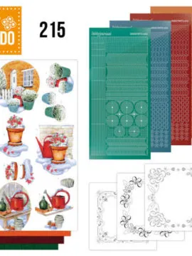 Dot and Do 215 – Jeanine’s Art – Winter Charme – Watering Can
