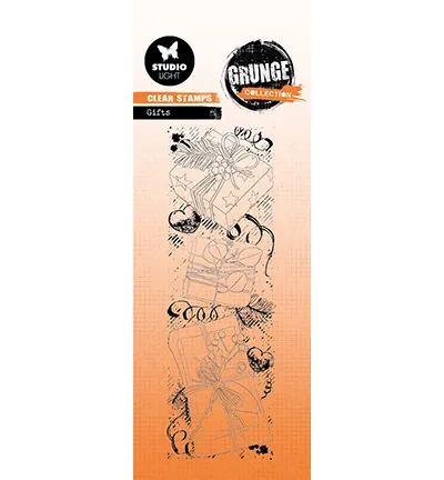 **-30%** Clear Stamp Grunge Collection nr.312 Gifts - StudioLight - Afbeelding 2