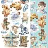 Extras to Cut Set 30,5x15 cm Hello Baby – Boy, 250 gsm, mirror print - Afbeelding 8