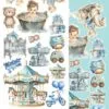 Extras to Cut Set 30,5x15 cm Hello Baby – Boy, 250 gsm, mirror print - Afbeelding 7