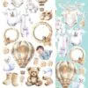 Extras to Cut Set 30,5x15 cm Hello Baby – Boy, 250 gsm, mirror print - Afbeelding 6